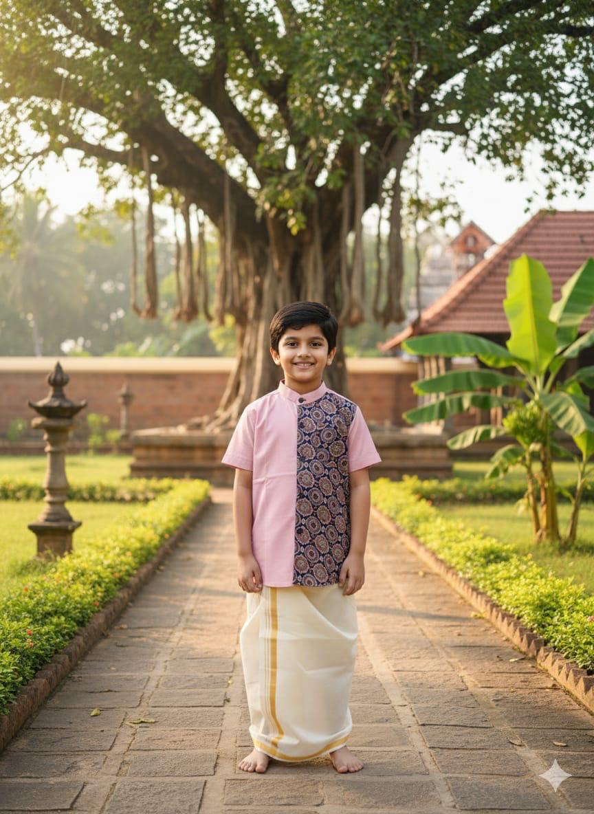 Kids Traditional Half-Sleeve shirt