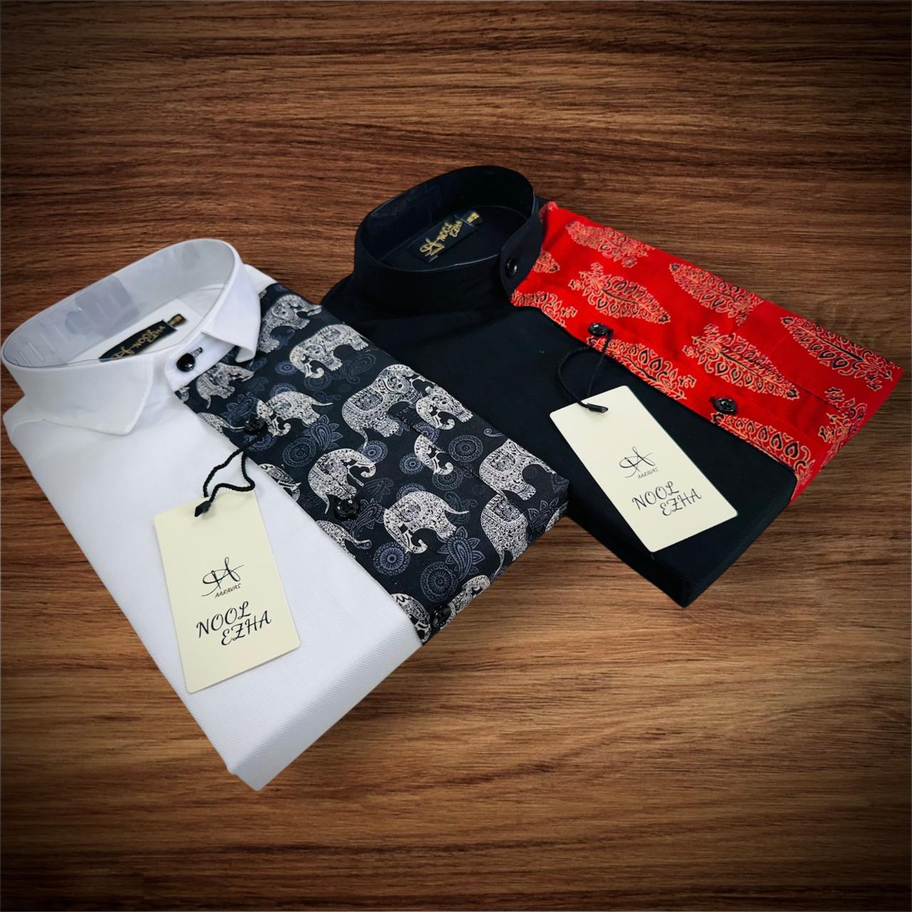 Trending half and half Shirt For men