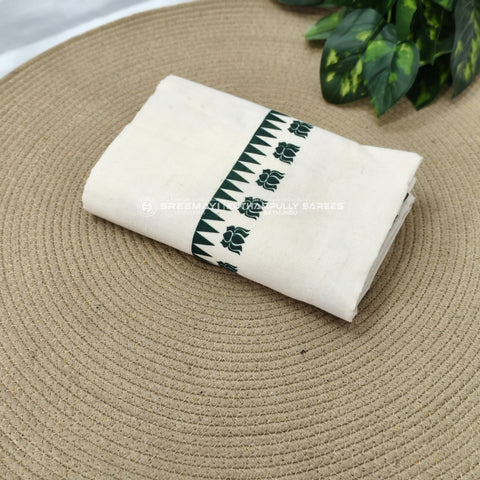 Coton gada lottus print settumund =2.80
