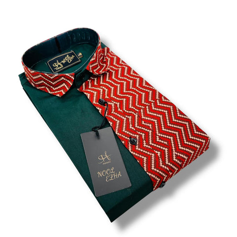 Half and Half Shirts Full Sleeve