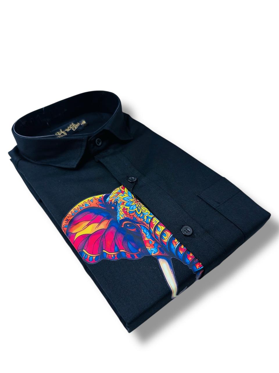 Elephant printed shirt