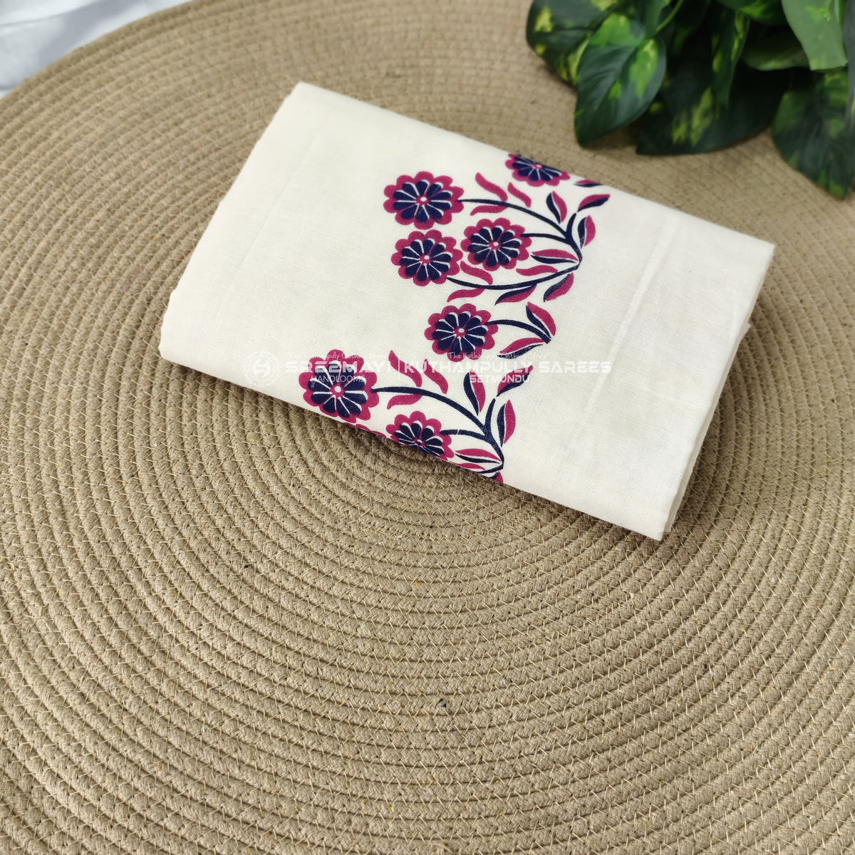 Gada -2.80
Flower print settumund