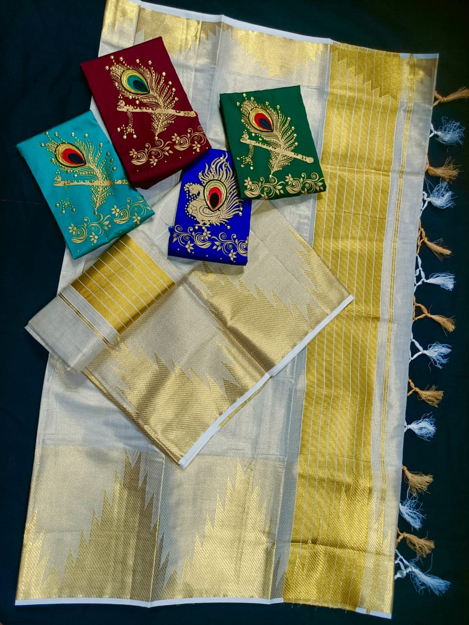 Temple Border Tissue Setmundu