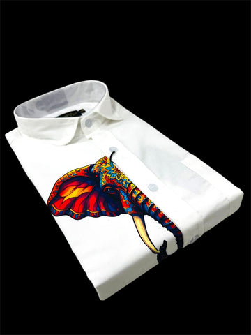 Elephant printed shirt