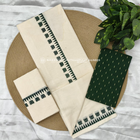 Coton gada lottus print settumund =2.80