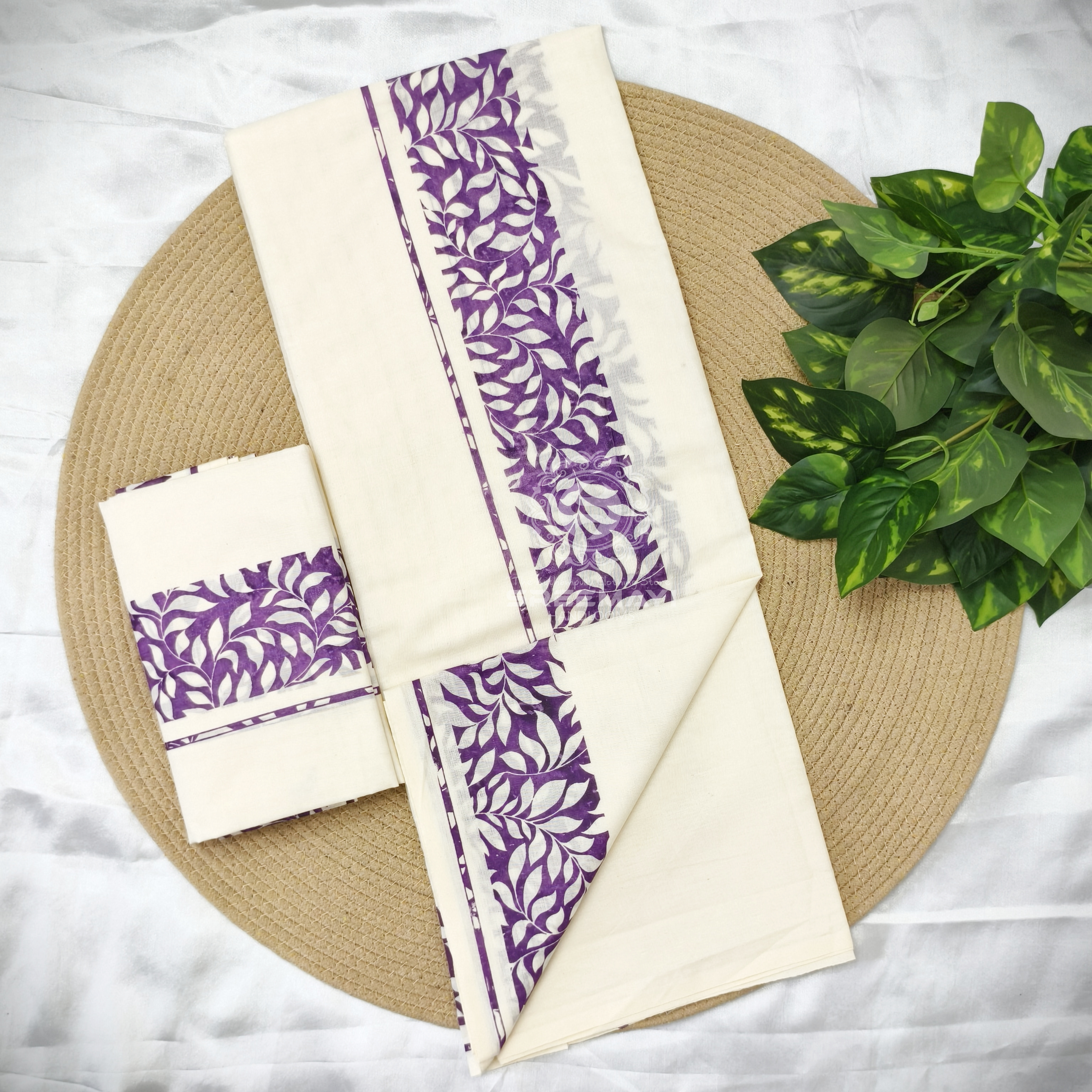 GADA FANCY PRINT SETMUNDU
Length : 2.80M 
Meterial : cotton