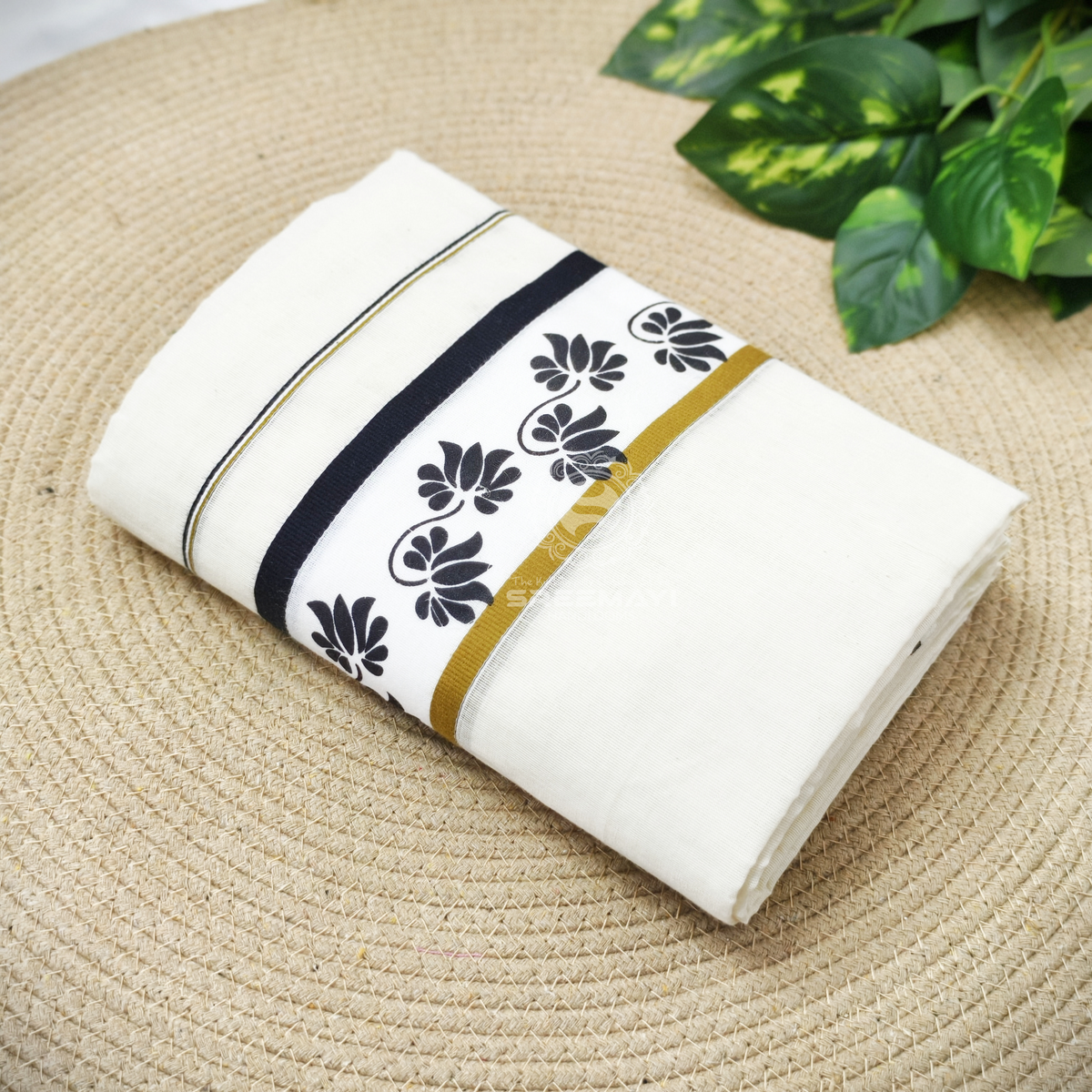 2×3 FANCY BORDER PRINT SETMUNDU