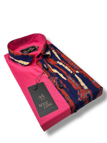 Half and Half Shirts Full Sleeve