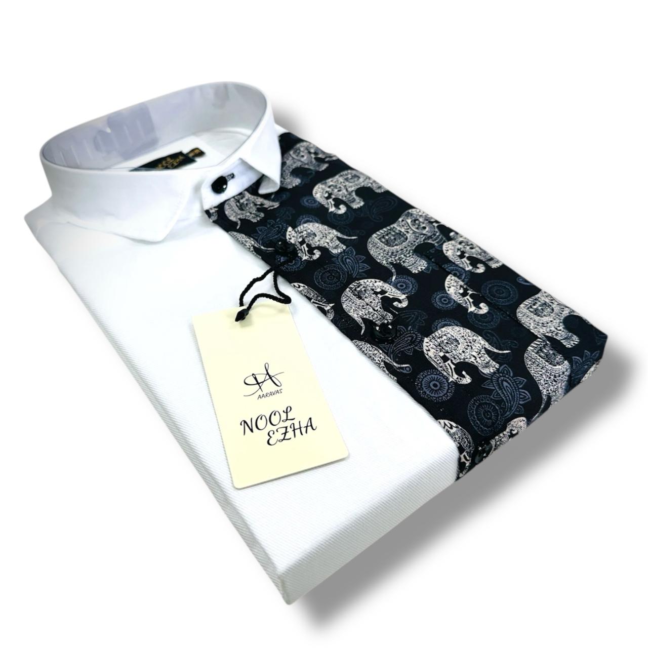 Half and Half ajrakh shirts