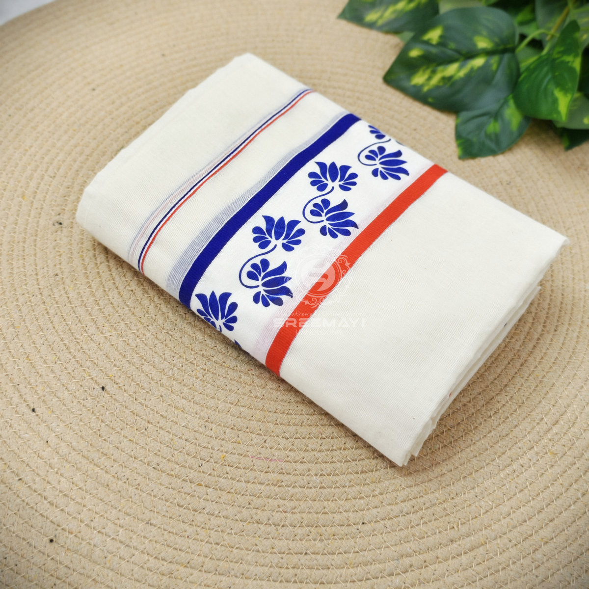 2×3 FANCY BORDER PRINT SETMUNDU