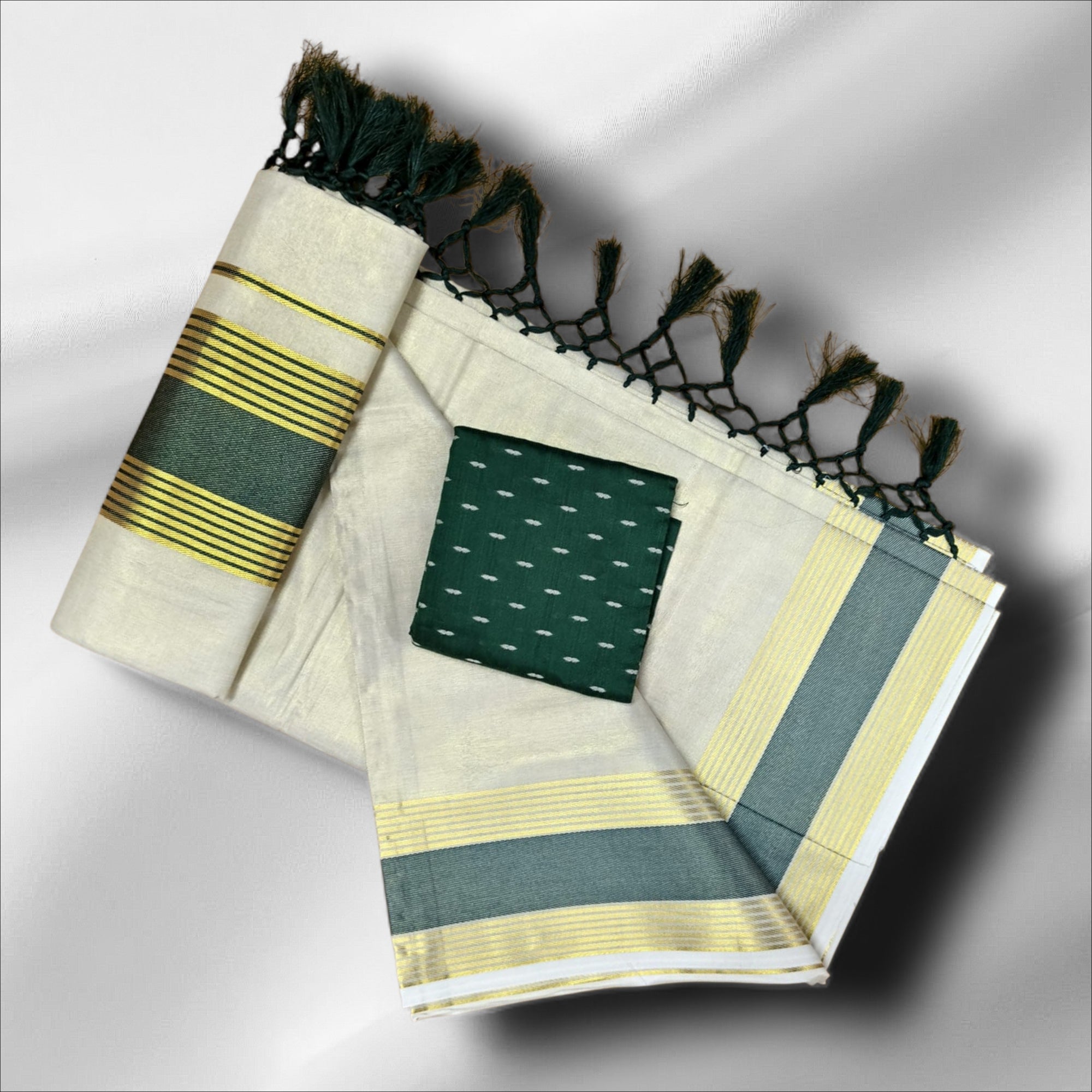 4×5 Tissue Fancy Saree With Blouse