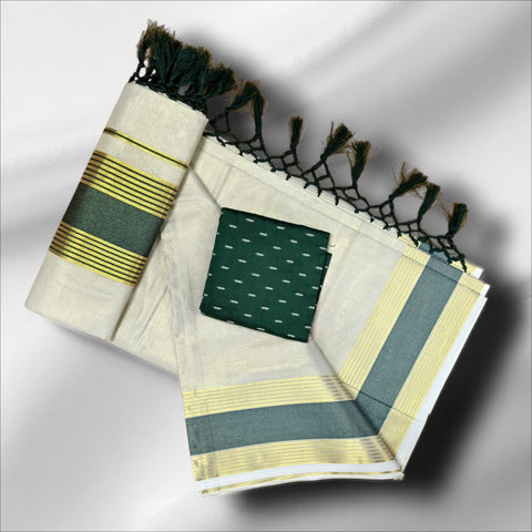 4×5 Tissue Fancy Saree With Blouse