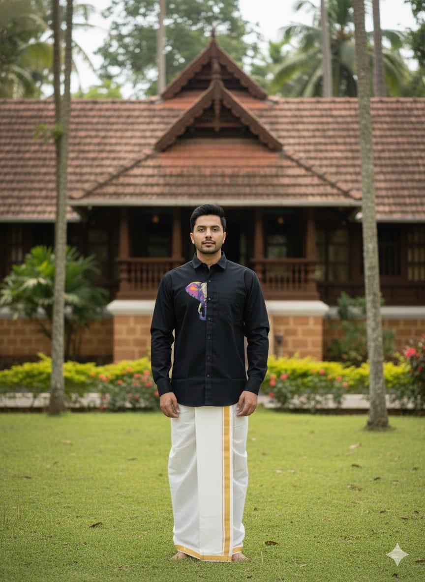 Elephant printed shirt