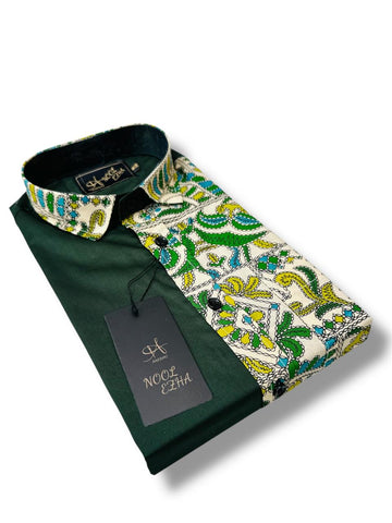 Half and Half Shirts Full Sleeve