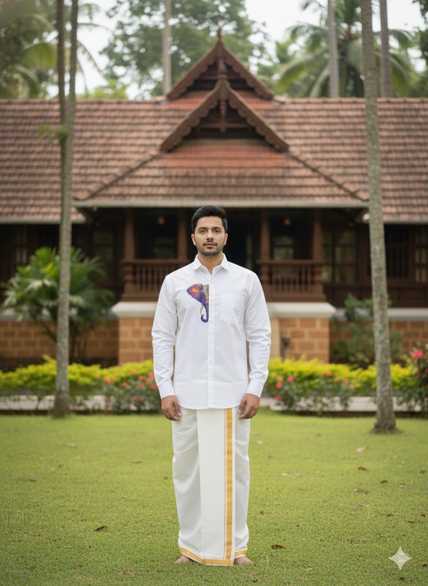 Elephant printed shirt