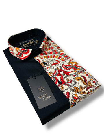 Half and Half Shirts Full Sleeve