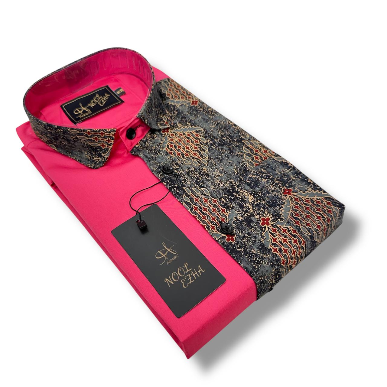 Half and Half Shirts Full Sleeve