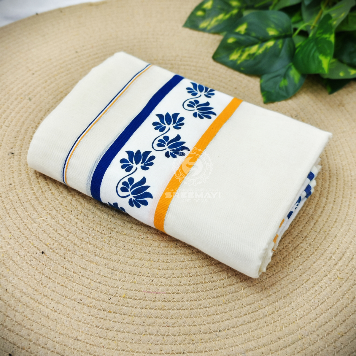 2×3 FANCY BORDER PRINT SETMUNDU
