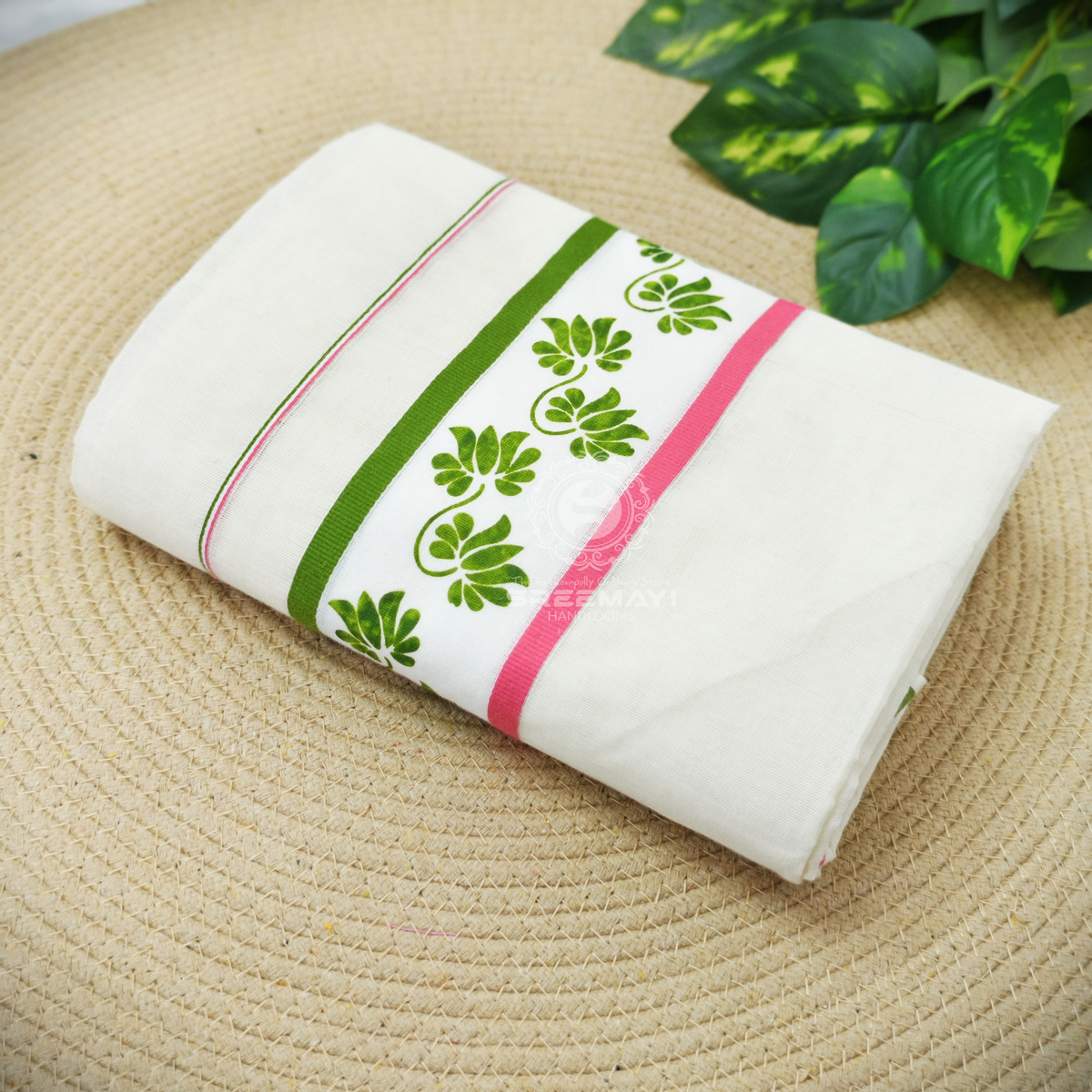 2×3 FANCY BORDER PRINT SETMUNDU