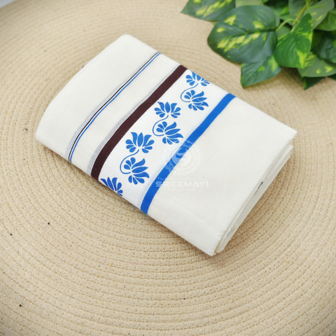 2×3 FANCY BORDER PRINT SETMUNDU